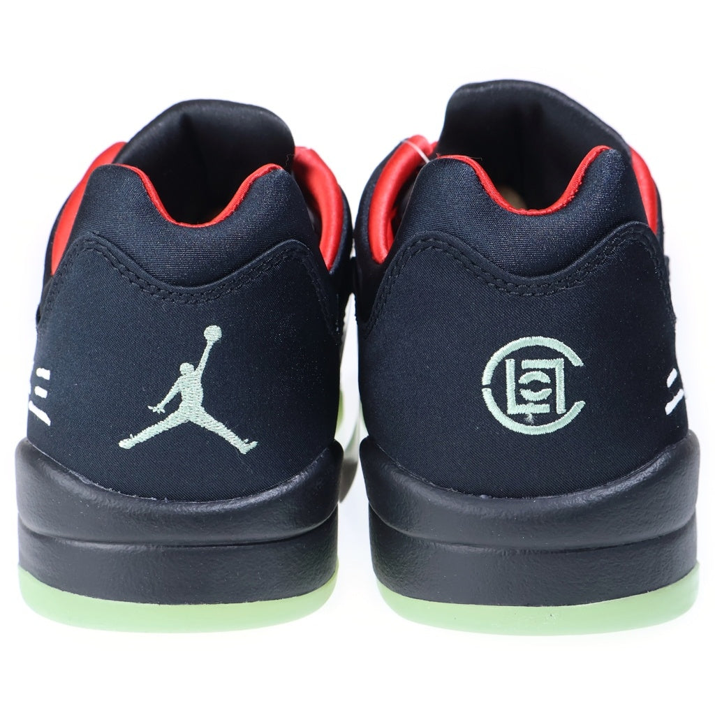 NIKE(ナイキ) ×CLOT AIR JORDAN 5 RETRO LOW SP DM4640-036 クロット エアジョーダン 5 ジェイド ローカットスニーカー ブラック US11/29cm