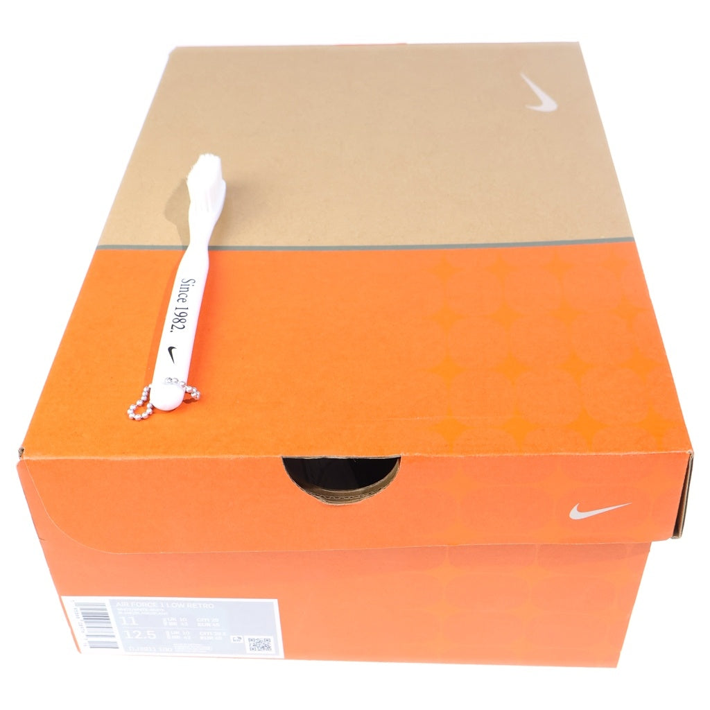 NIKE(ナイキ) AIR FORCE 1 LOW RETRO COLOR OF THE MONTH DJ3911-100 エアフォース1 レトロ カラー オブ ザ マンス ローカットスニーカー ホワイト US11/29cm