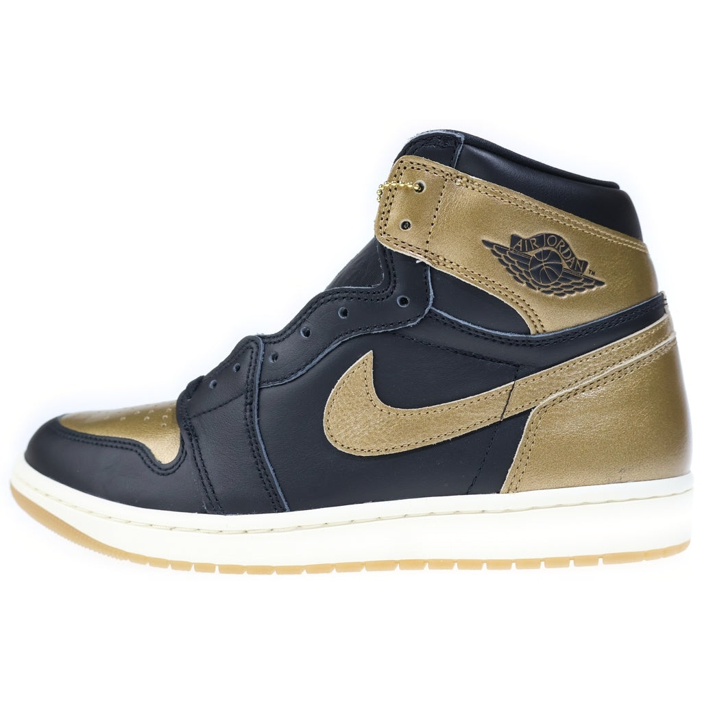 NIKE(ナイキ) AIR JORDAN 1 RETRO HIGH OG DZ5485-071 エアジョーダン1 レトロ ハイカットスニーカー ブラック/ゴールド US11/29cm