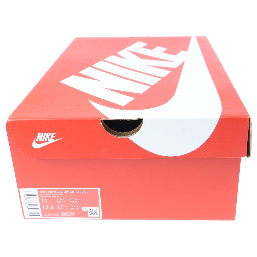NIKE(ナイキ) AIR MORE UPTEMPO SLIDE DV2132-001 エアモアアップテンポ ラバー サンダル ブラック US11/29cm