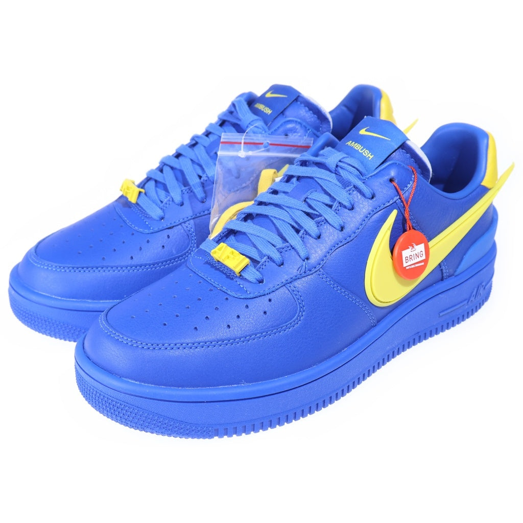NIKE(ナイキ) ×AMBUSH AIR FORCE 1 LOW SP GAME ROYAL AND VIVID SULFUR DV3464-400 アンブッシュ エアフォース1 ローカットスニーカー ブルー US11/29cm
