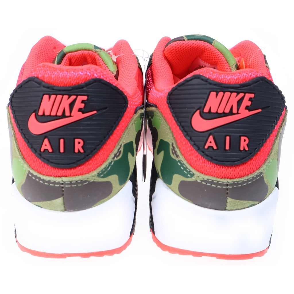 NIKE(ナイキ) AIR MAX 90 SP REVERSE DUCK CAMO 2024 CW6024-600 エアマックス リバースダックカモ ローカットスニーカー カーキ/ピンク US11/29cm