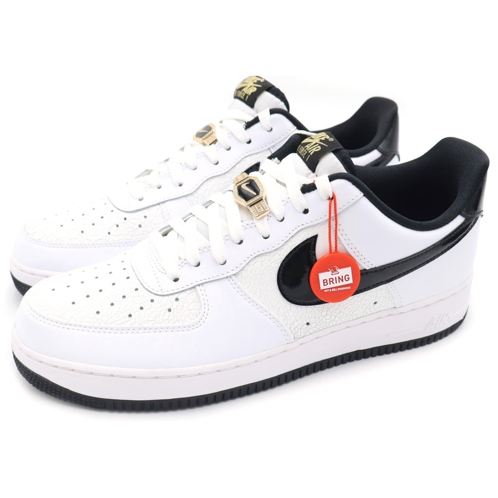 NIKE(ナイキ) AIR FORCE 1 '07 EMB WORLD CHAMP DR9866-100 エアフォース1 ワールドチャンプ ローカットスニーカー ホワイト/ブラック US11/29cm