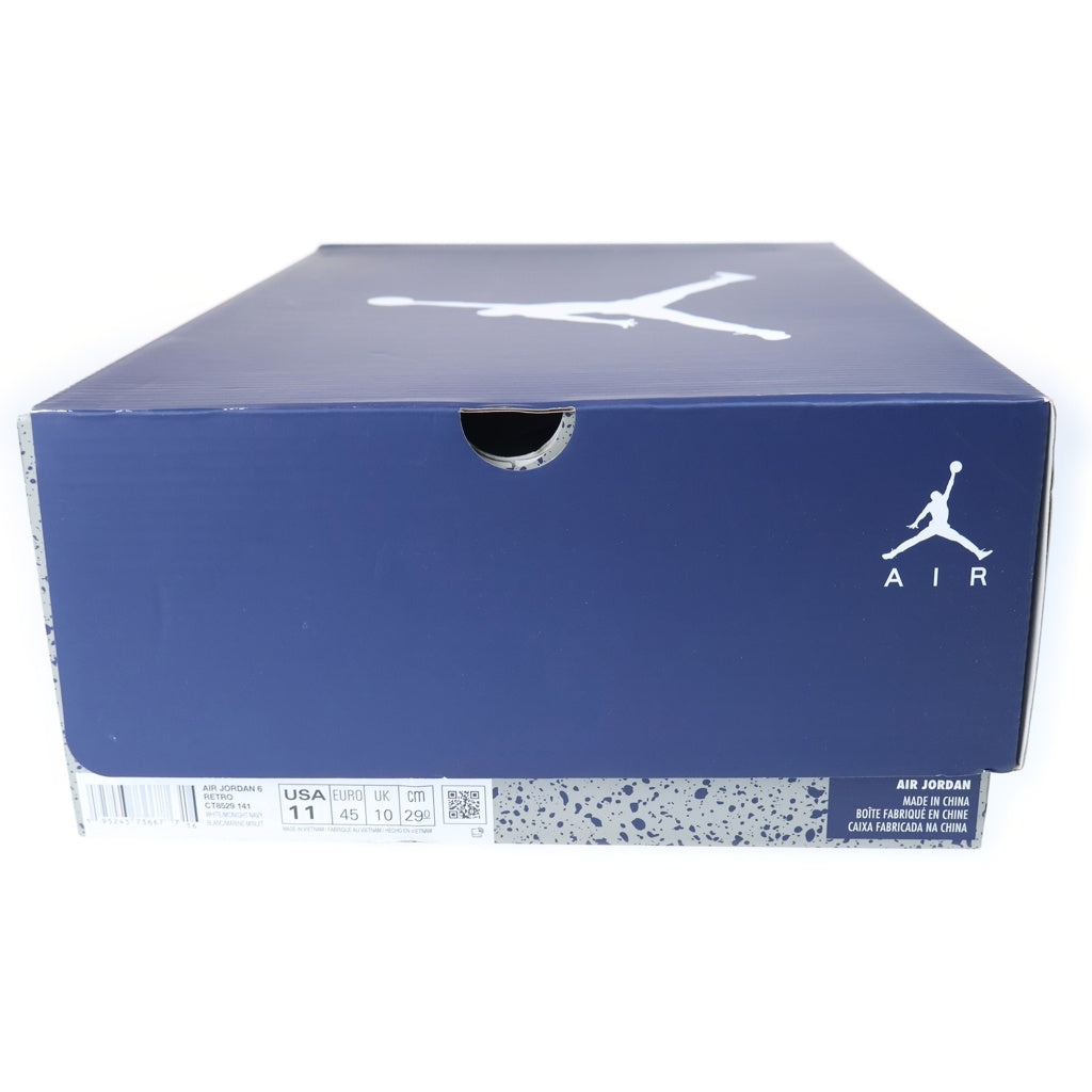NIKE(ナイキ) AIR JORDAN 6 MIDNIGHT NAVY (2022) CT8529-141 エアジョーダン6 ミッドナイトネイビー ハイカットスニーカー ホワイト/ネイビー US11/29cm