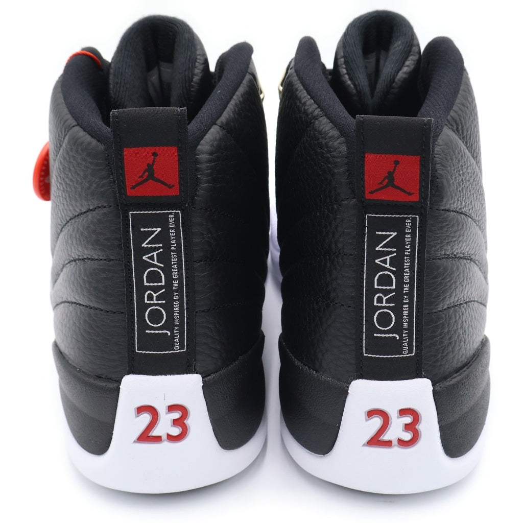 NIKE(ナイキ) AIR JORDAN 12 RETRO PLAYOFFS CT8013-006 エアジョーダン12 プレイオフ ハイカットスニーカー ブラック/ホワイト US11/29cm