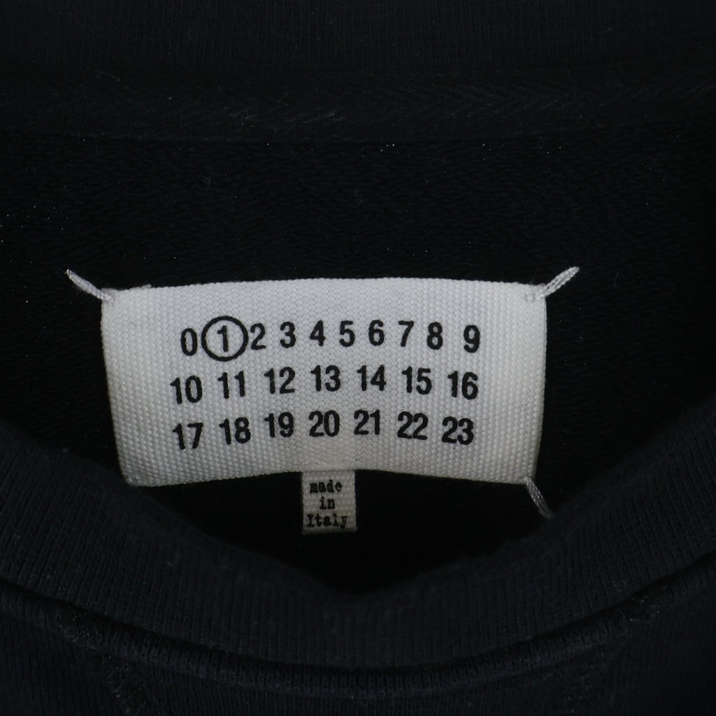 Maison Margiela(メゾンマルジェラ) 22SS フォトジェネレーター プリント クルーネック スウェットトレーナー ブラック S51GU0112