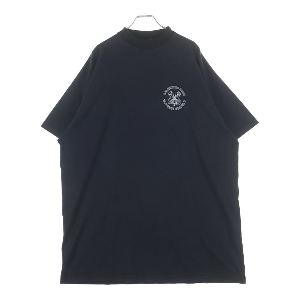 BALENCIAGA(バレンシアガ) 25SS ロゴプリント 半袖Tシャツカットソー ブラック 787349 TRVU5