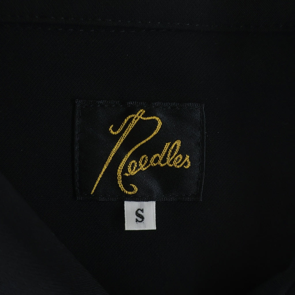 Needles(ニードルス) 23SS パイピング カウボーイ ボタンダウン ジャケット ブラック MR201