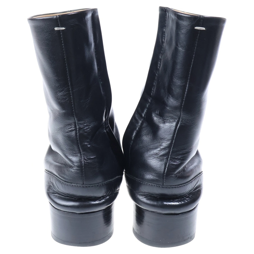 Maison Martin Margiela(メゾンマルタンマルジェラ) 20SS 足袋 レザー ヒール ブーツ ブラック S57WU0153