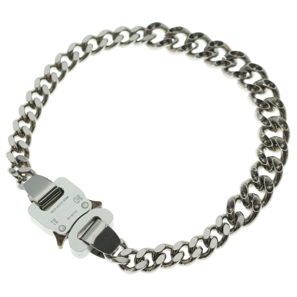 1017 ALYX 9SM(アリクス) ローラーコースター チェーン ネックレス チョーカー シルバー