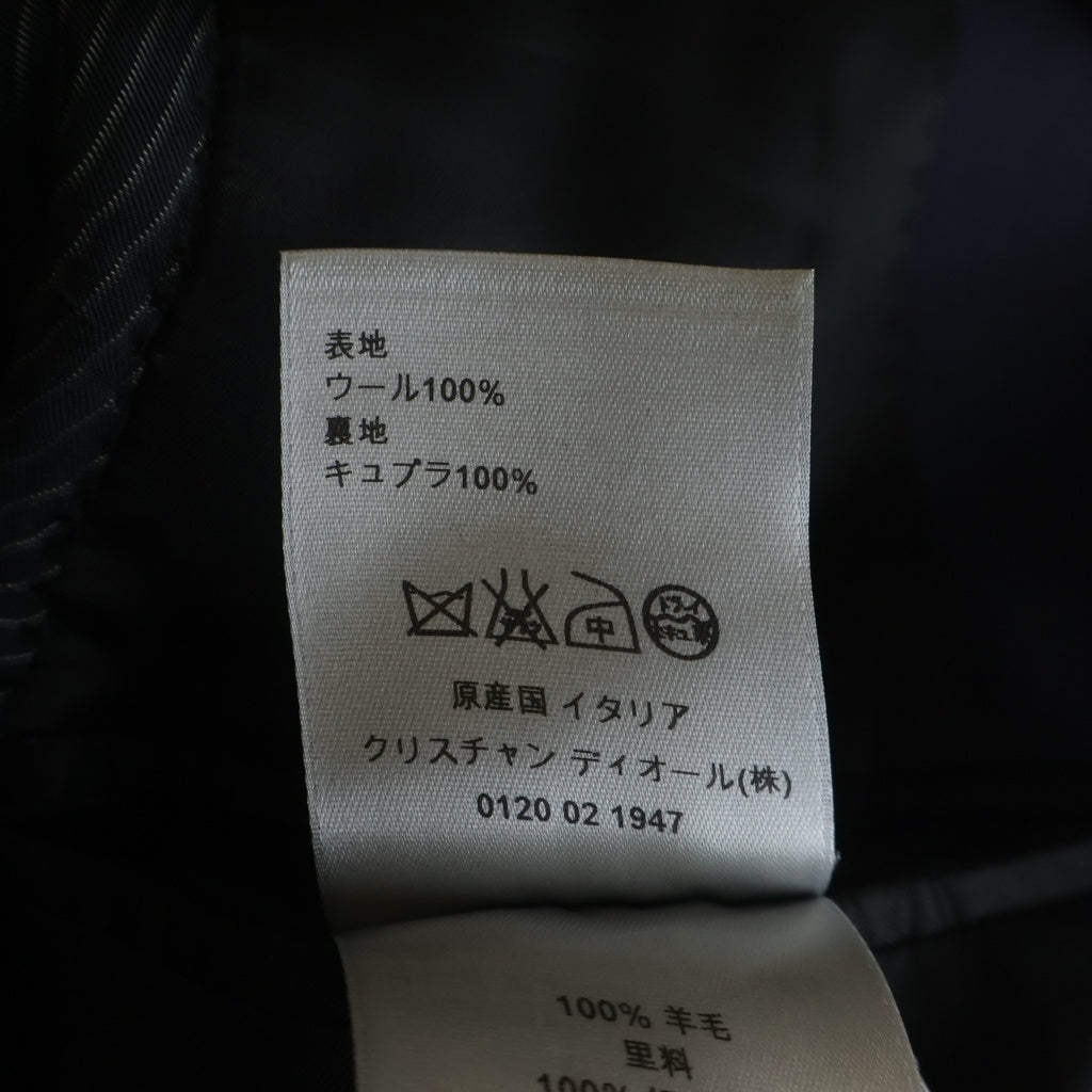 Dior HOMME(ディオールオム) 2B ウール テーラードジャケット ネイビー 633C262A3661