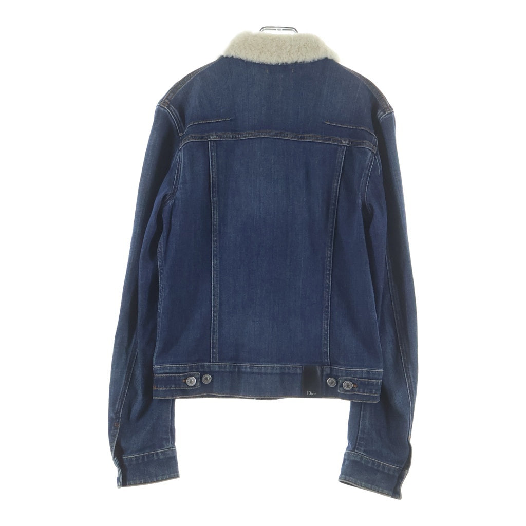Dior HOMME(ディオールオム) ボア デニム トラッカージャケット インディゴ 863C414K081X