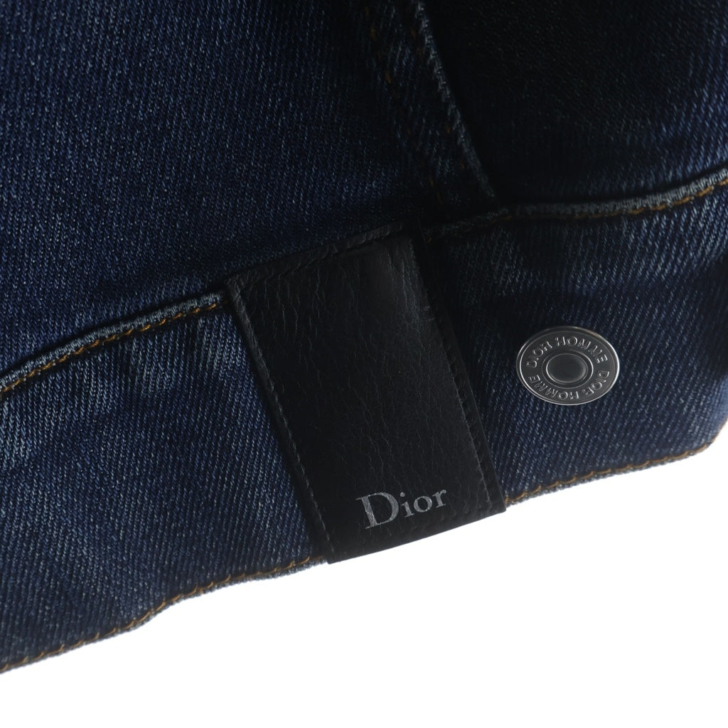 Dior HOMME(ディオールオム) ボア デニム トラッカージャケット インディゴ 863C414K081X