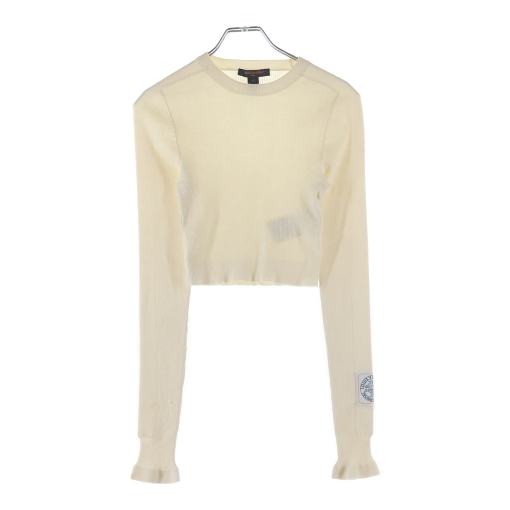 LOUIS VUITTON(ルイヴィトン) 24SS ハイネック クロップドニット 無地