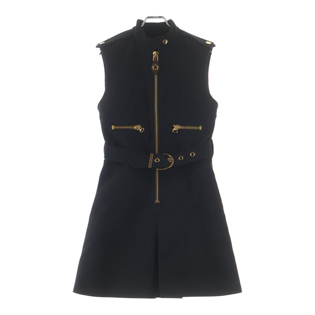 LOUIS VUITTON(ルイヴィトン) 24SS ユーティリティージッパー ドレス レディース ブラック RW241W IGL FPDR36