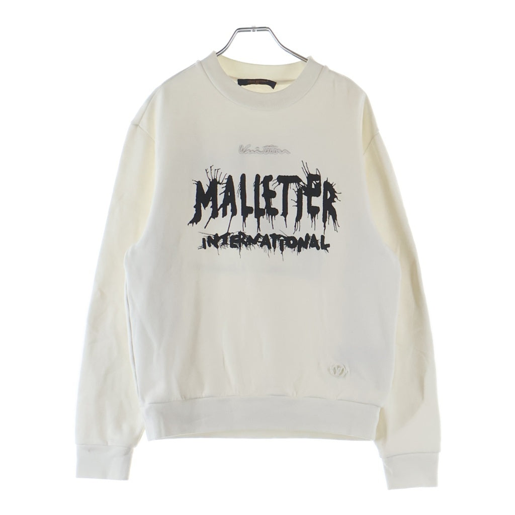 LOUIS VUITTON(ルイヴィトン) 24SS マルティエインターナショナル グラフィック プリントロゴ スウェットトレーナー ホワイト RM241M IHN HQY23W
