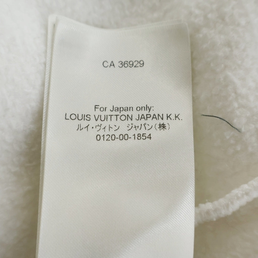LOUIS VUITTON(ルイヴィトン) 24SS マルティエインターナショナル グラフィック プリントロゴ スウェットトレーナー ホワイト RM241M IHN HQY23W
