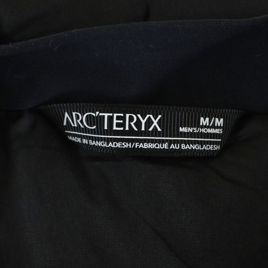 ARC'TERYX(アークテリクス) Atom SV Hoody アトム SV フーディ ジップアップ ダウンジャケット ブラック X000009902
