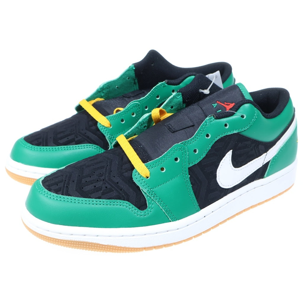 NIKE(ナイキ) AIR JORDAN 1 LOW SE MALACHITE エアジョーダン 1 マラカイト ローカットスニーカー グリーン/ブラック US9.5/27.5cm DQ8422-300