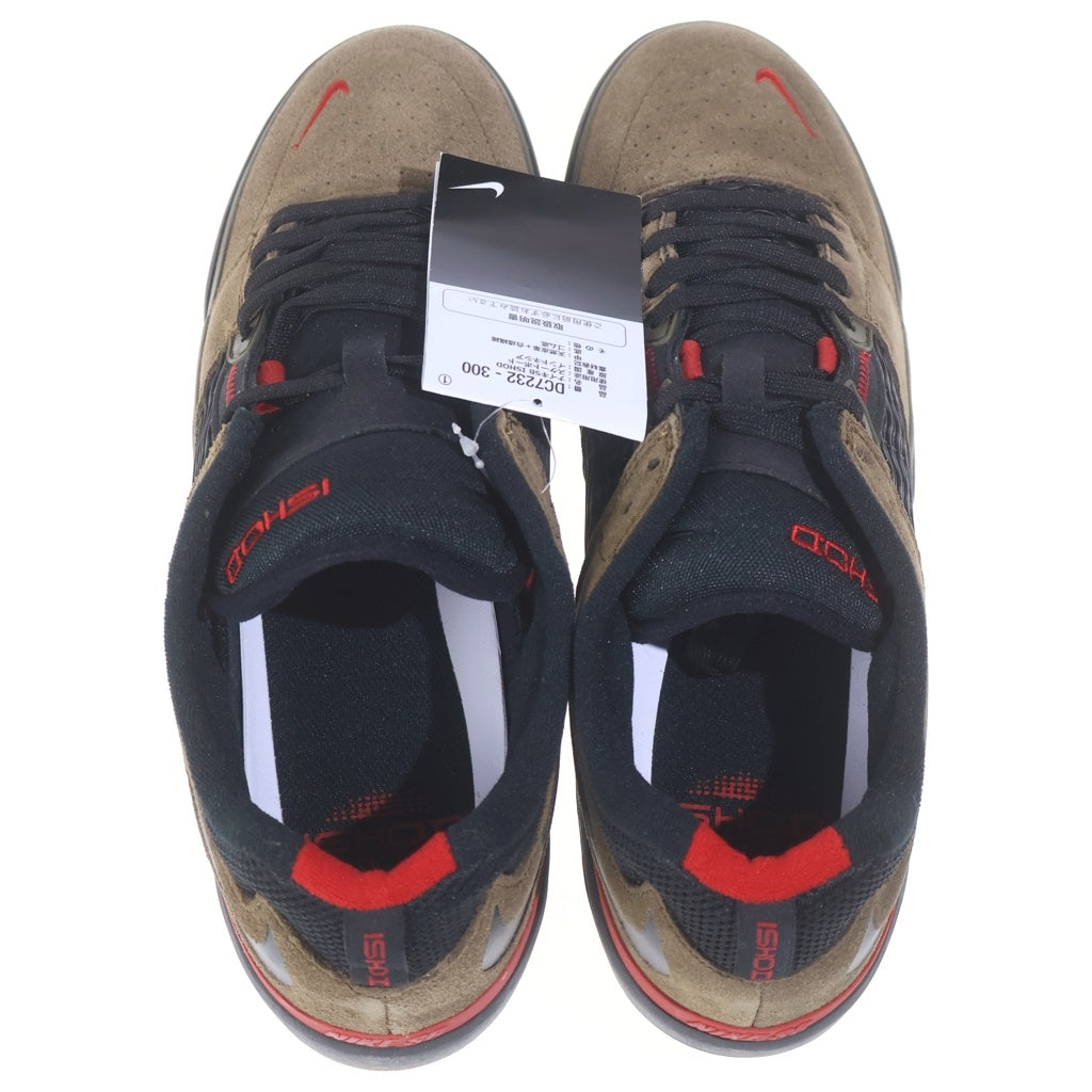 NIKE(ナイキ) ×ISHOD WAIR SB LIGHT OLIVE DC7232-300 イショッドウェア ライトオリーブ ローカットスニーカー ブラウン US10/28cm