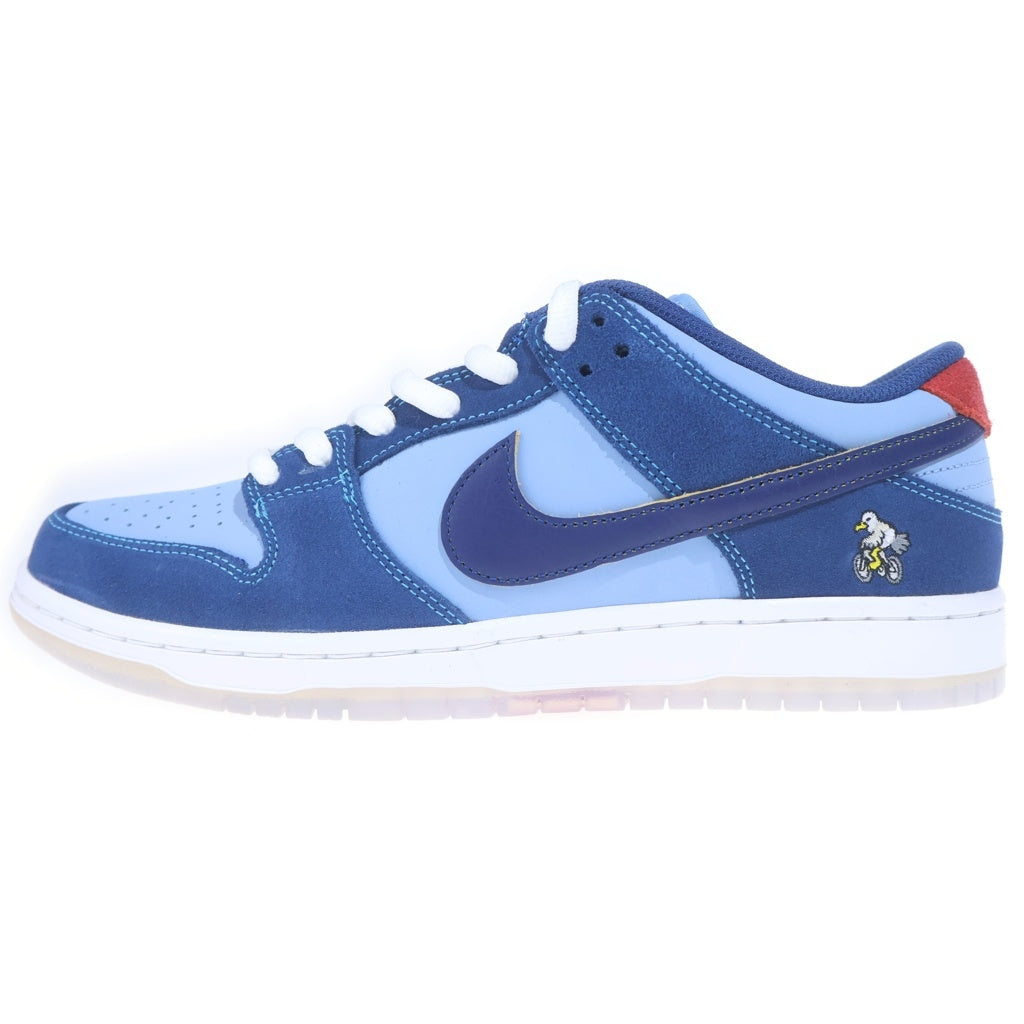 NIKE SB(ナイキエスビー) ×Why So Sad? DUNK LOW COASTAL BLUE DX5549-400 ダンク ワイ ソー サッド ローカットスニーカー ブルー US10/28cm