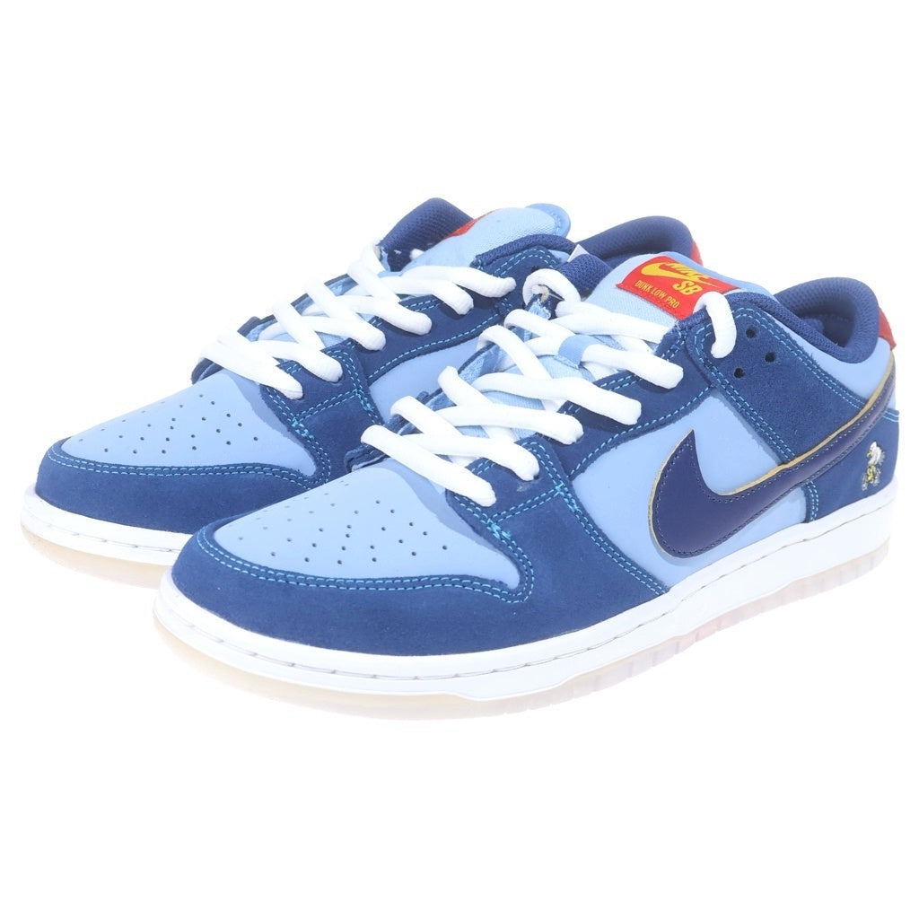 NIKE SB(ナイキエスビー) ×Why So Sad? DUNK LOW COASTAL BLUE DX5549-400 ダンク ワイ ソー サッド ローカットスニーカー ブルー US10/28cm