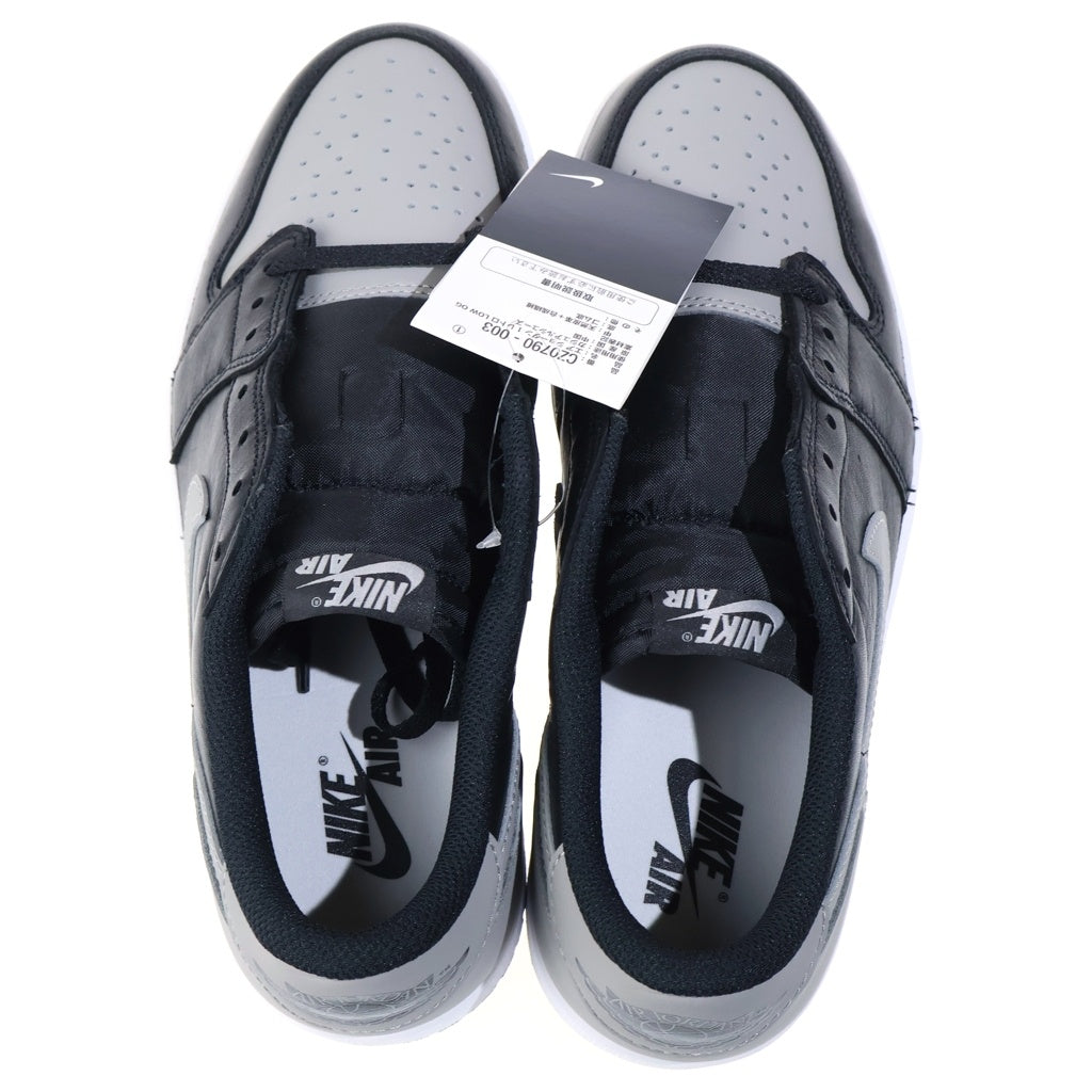 NIKE(ナイキ) AIR JORDAN 1 LOW OG SHADOW CZ0790-003 エアジョーダン シャドウ ローカットスニーカー シューズ グレー/ブラック US10/28cm