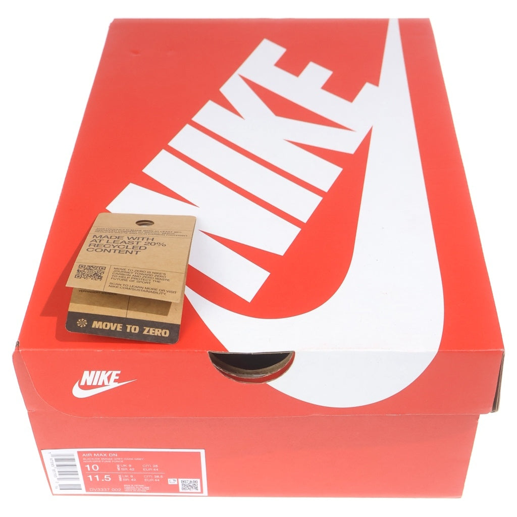 NIKE(ナイキ) AIR MAX DN DV3337-002 エアマックスDN ローカットスニーカー ブラック US10/28cm