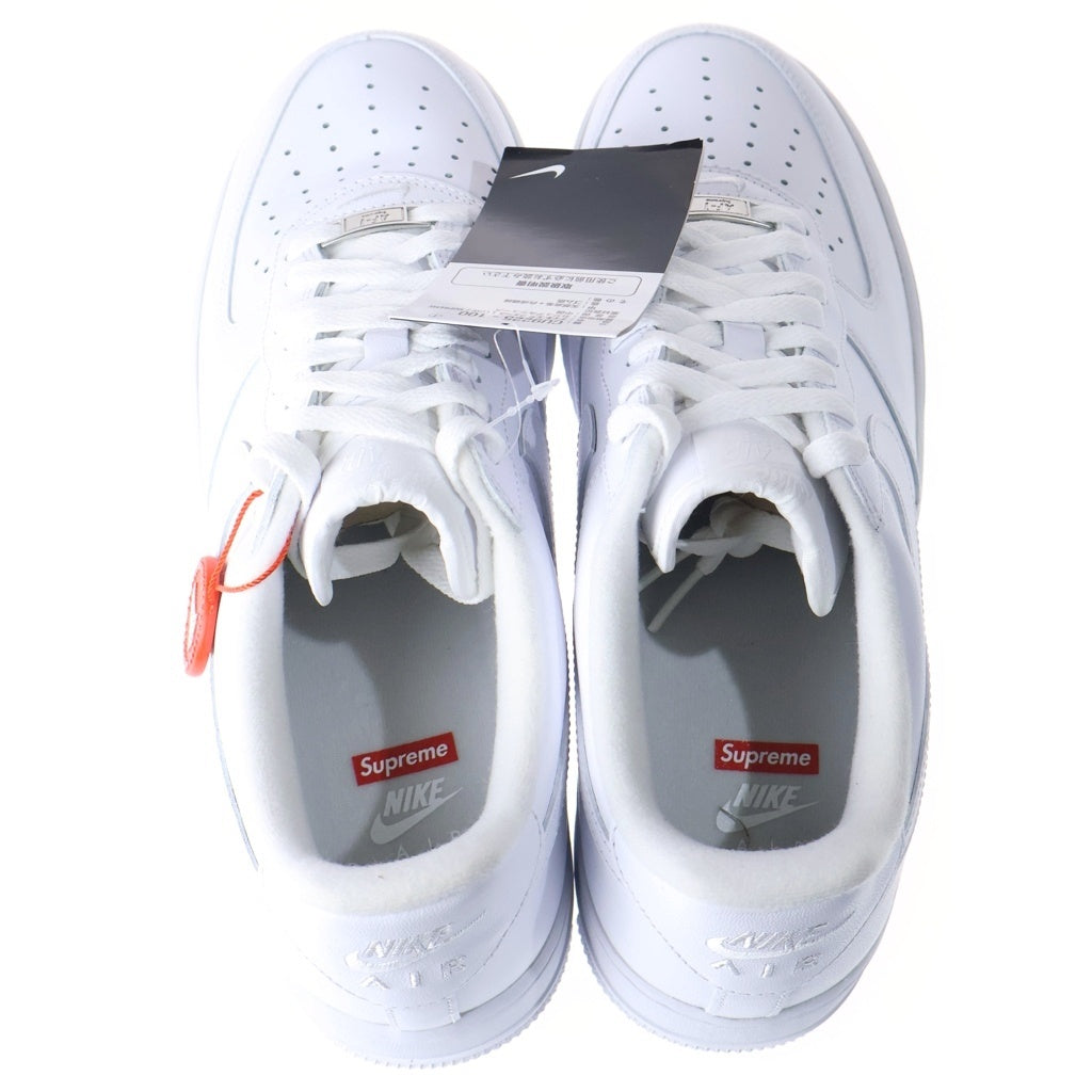 NIKE(ナイキ) SUPREME AIR FORCE 1 LOW CU9225-100 シュプリーム エアフォース ローカットスニーカー ホワイト US10/28cm