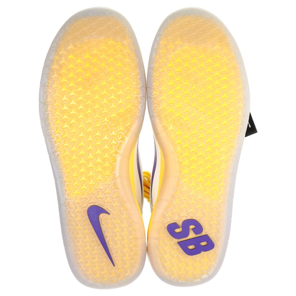 NIKE(ナイキ) ×NBA NYJAH FREE 2 LAKERS DA3439-100 ナイジャ フリー 2 レイカーズ ローカットスニーカー ホワイト US10.5/28.5cm