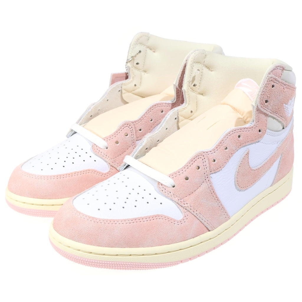 NIKE(ナイキ) WMNS AIR JORDAN 1 RETRO HIGH OG WASHED PINK FD2596-600 ウィメンズ エア ジョーダン1 ウォッシュドピンク ハイカットスニーカー USW11.5/28.5cm