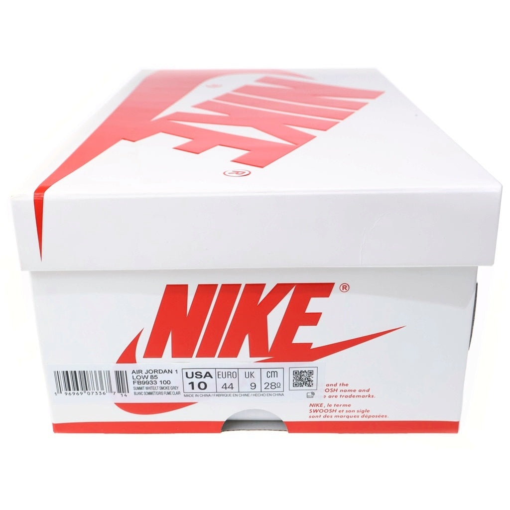 NIKE(ナイキ) AIR JORDAN 1 LOW 85 NEUTRAL FB9933-100 エアジョーダン1 85 ニュートラルグレー ローカットスニーカー グレー US10/28cm