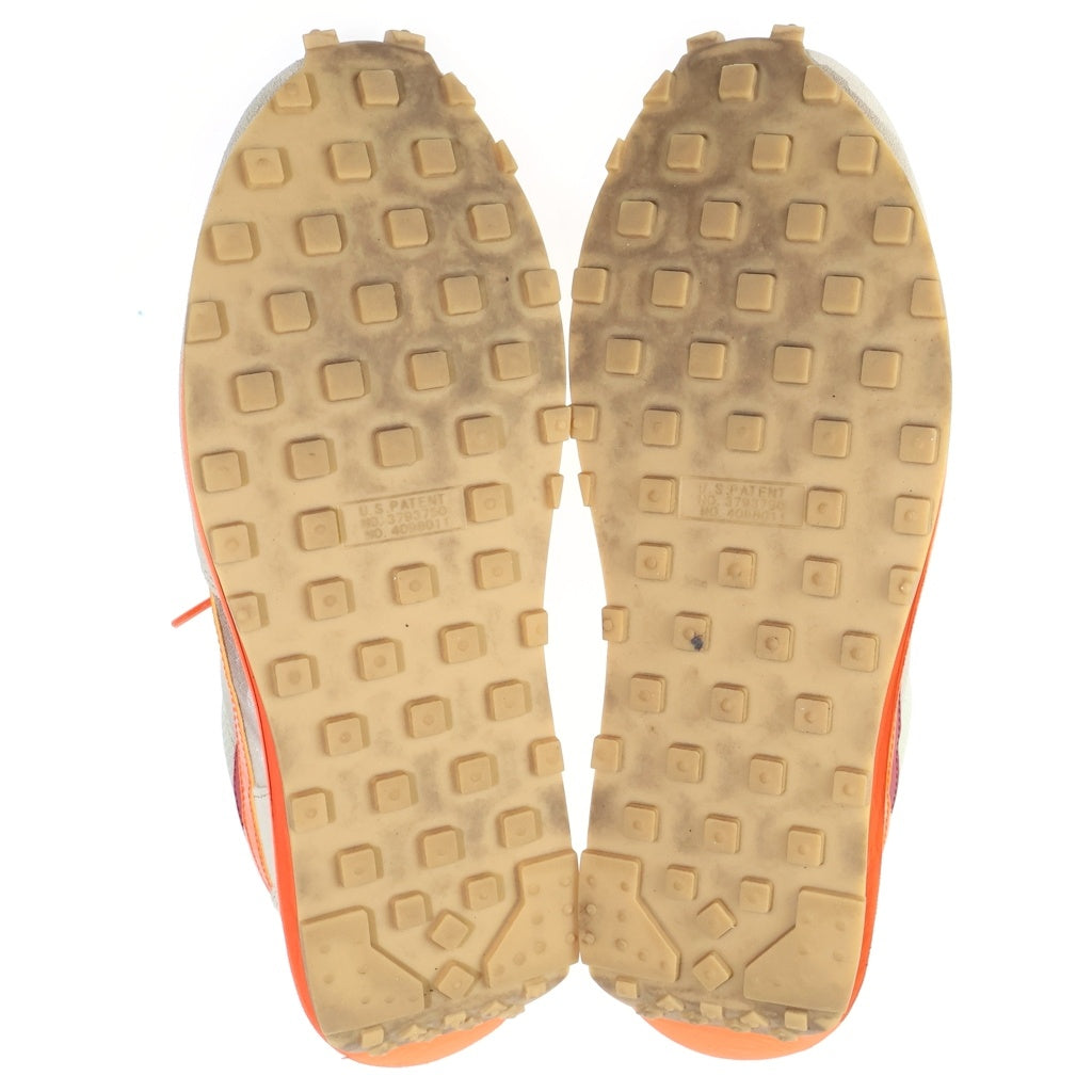 NIKE(ナイキ) ×Sacai ×CLOT LD WAFFLE ORANGE BLAZE クロット サカイ LD ワッフル オレンジブレイズ ローカットスニーカー US10/28cm ベージュ/オレンジ DH1347-100
