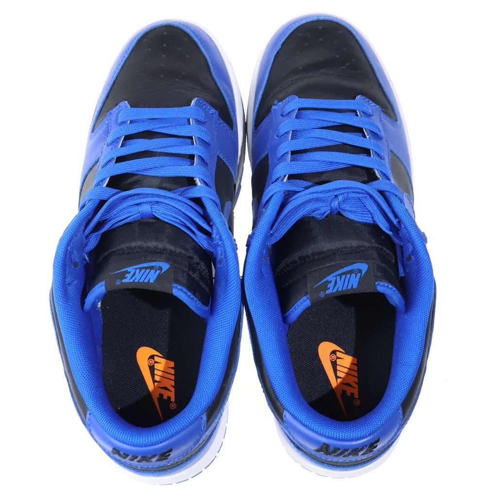 NIKE(ナイキ) DUNK LOW HYPER COBALT ダンク ハイパーコボルト ローカットスニーカー ブラック/ブルー US10/28cm DD1391-001