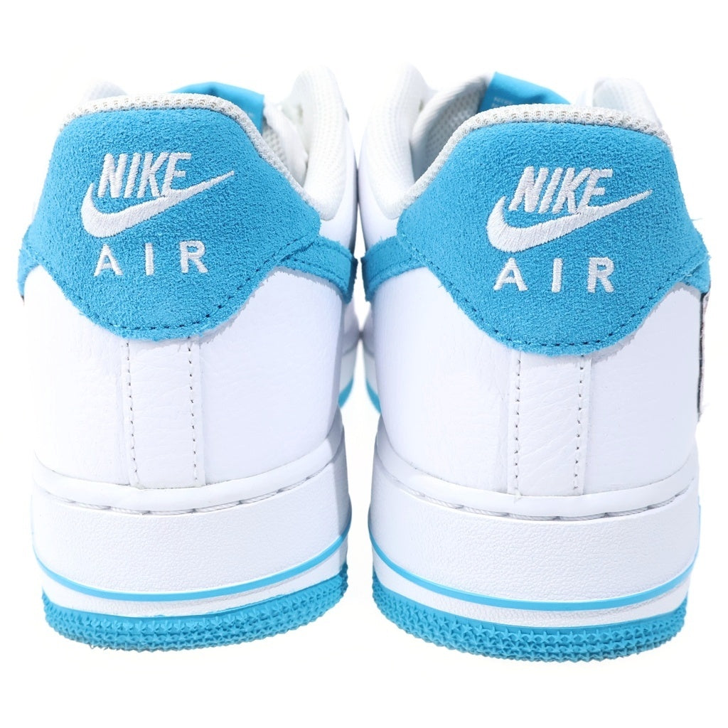 NIKE(ナイキ) ×Space Players AIR FORCE 1 07 スペース プレイヤーズ エアフォース1 ローカットスニーカー ホワイト/ライトブルー US9.5/27.5cm DJ7998-100
