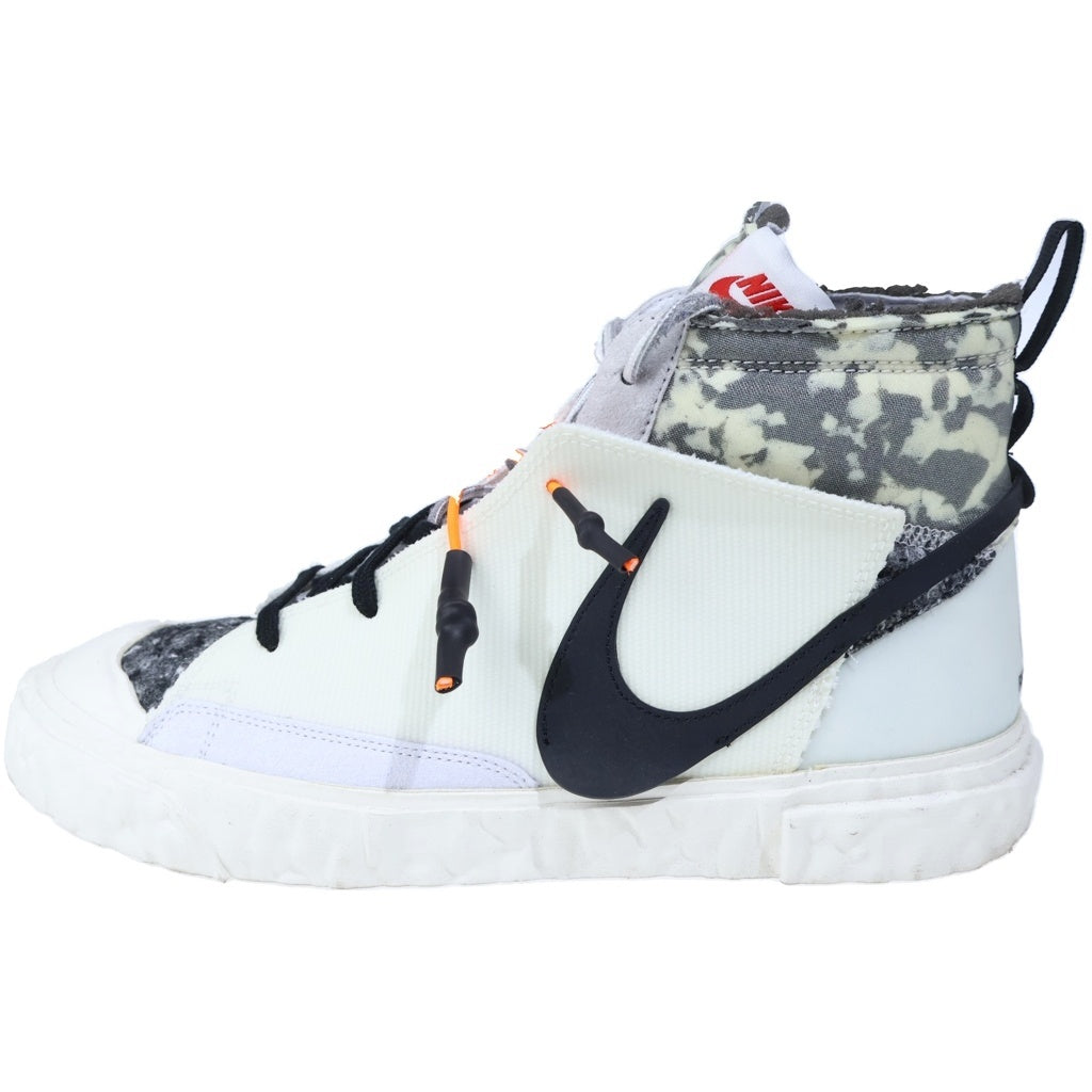 NIKE(ナイキ) ×READYMADE BLAZER MID レディメイド ブレザー ハイカットスニーカー ブラック/ホワイト US10.5/28.5cm CZ3589-100