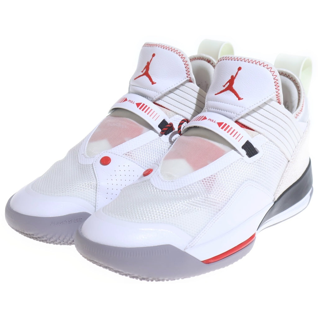 NIKE(ナイキ) AIR JORDAN 33 SE PF エアジョーダン 33 ハイカットスニーカー ホワイト/レッド US10/28cm CD9561-106