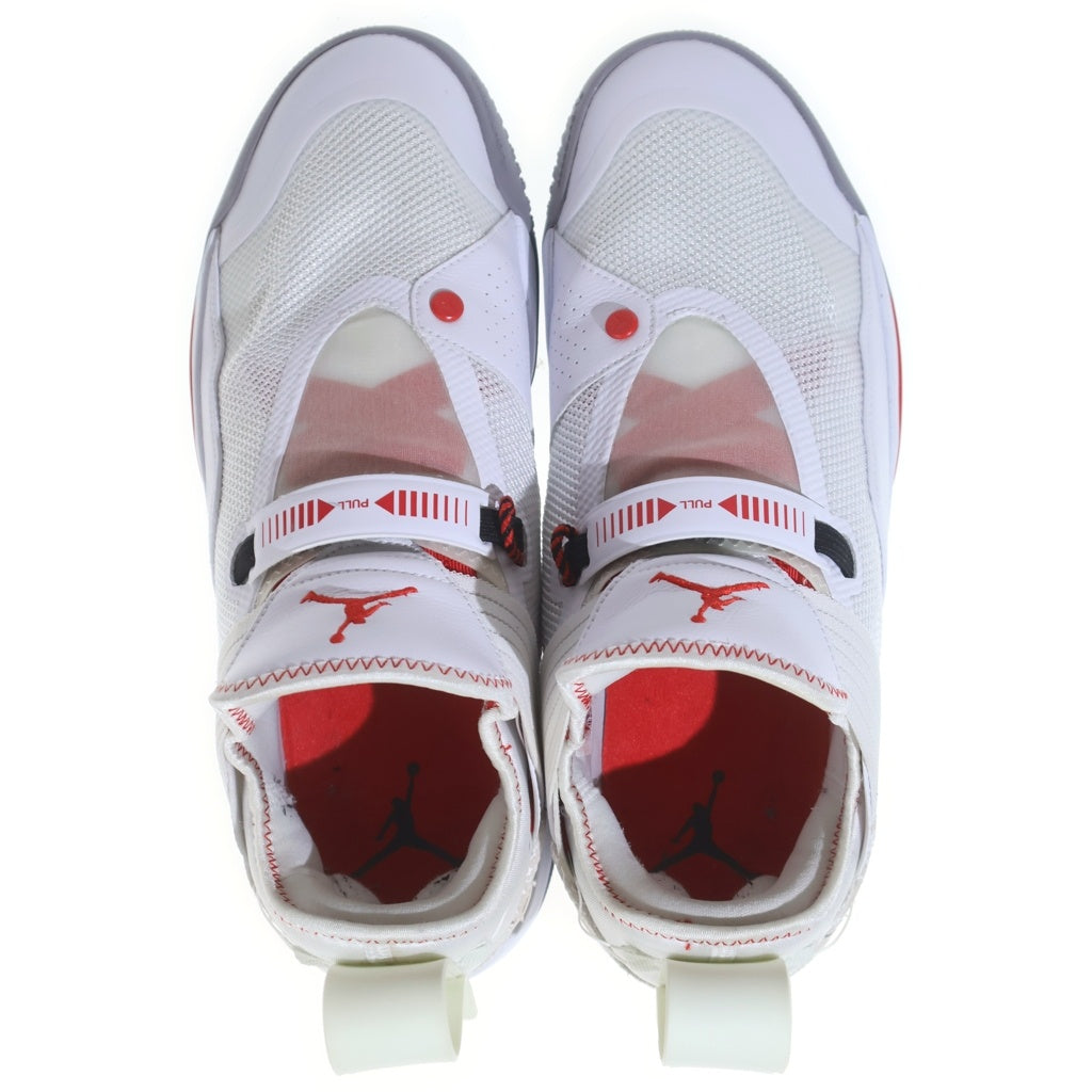 NIKE(ナイキ) AIR JORDAN 33 SE PF エアジョーダン 33 ハイカットスニーカー ホワイト/レッド US10/28cm CD9561-106
