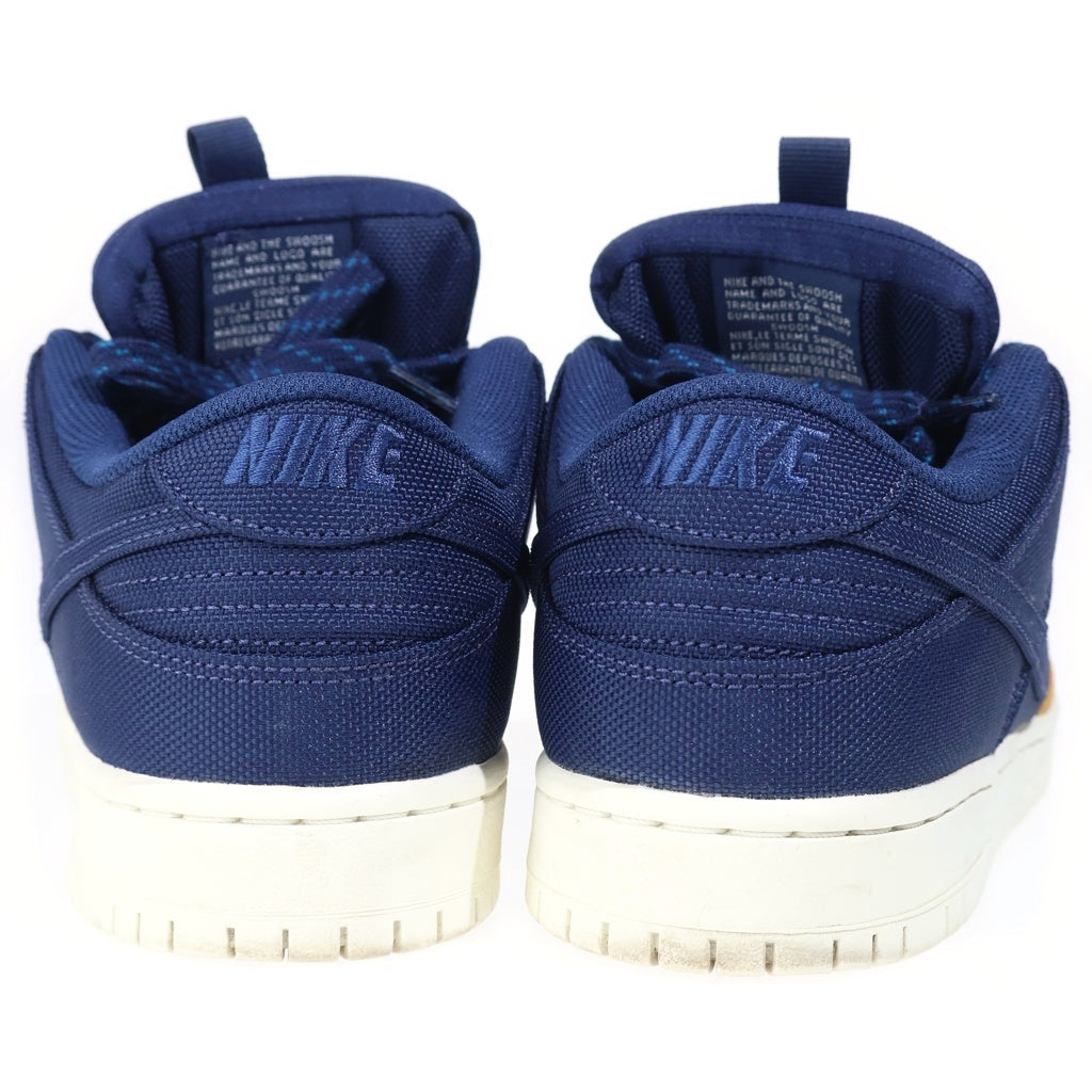 NIKE SB(ナイキエスビー) DUNK LOW PRO PRM Desert Ochre and Midnight Navy ダンク デザート オークル アンド ミッドナイト ネイビー ローカットスニーカー US10/28cm DX6775-400