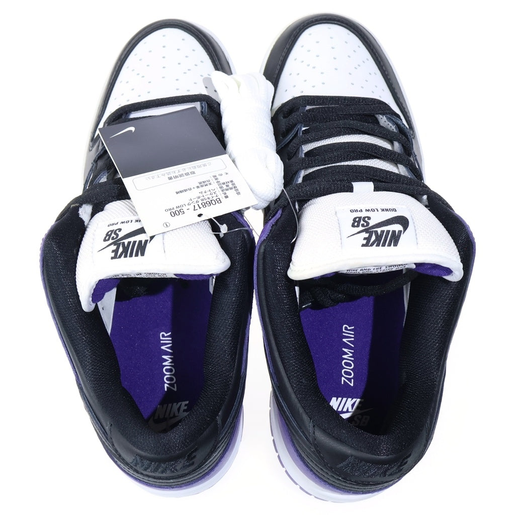 NIKE SB(ナイキエスビー) Dunk Low Pro Court Purple ダンク ロー プロ コートパープル ローカットスニーカー US9/27cm BQ6817-500