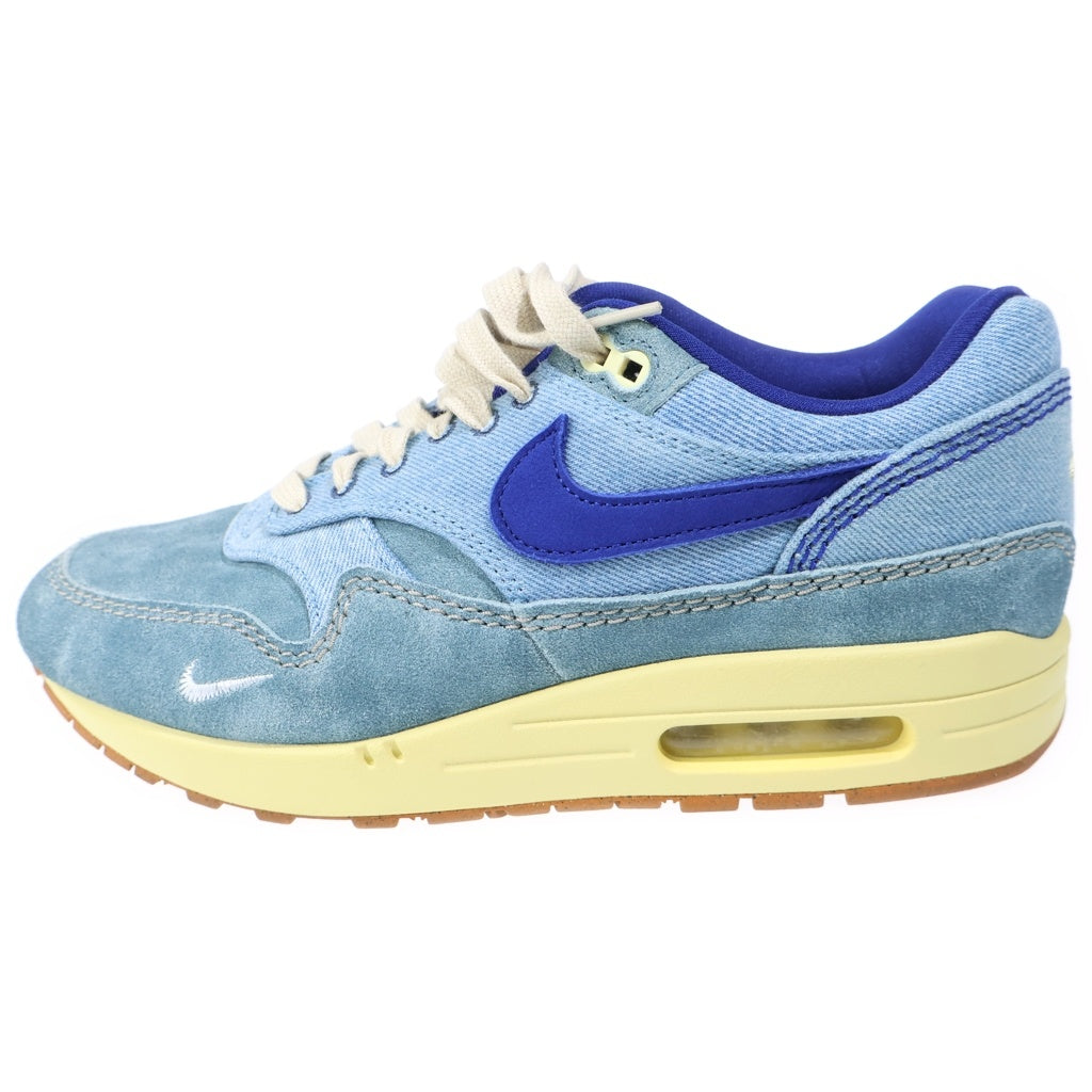 NIKE(ナイキ) AIR MAX 1 PRM DIRTY DENIM エアマックス1 ダーティデニム ローカットスニーカー インディゴブルー US9/27cm DV3050-300