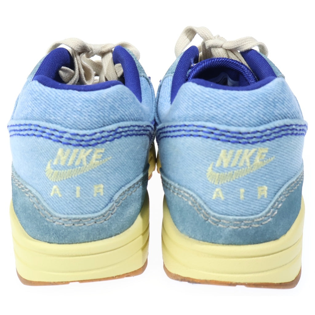 NIKE(ナイキ) AIR MAX 1 PRM DIRTY DENIM エアマックス1 ダーティデニム ローカットスニーカー インディゴブルー US9/27cm DV3050-300
