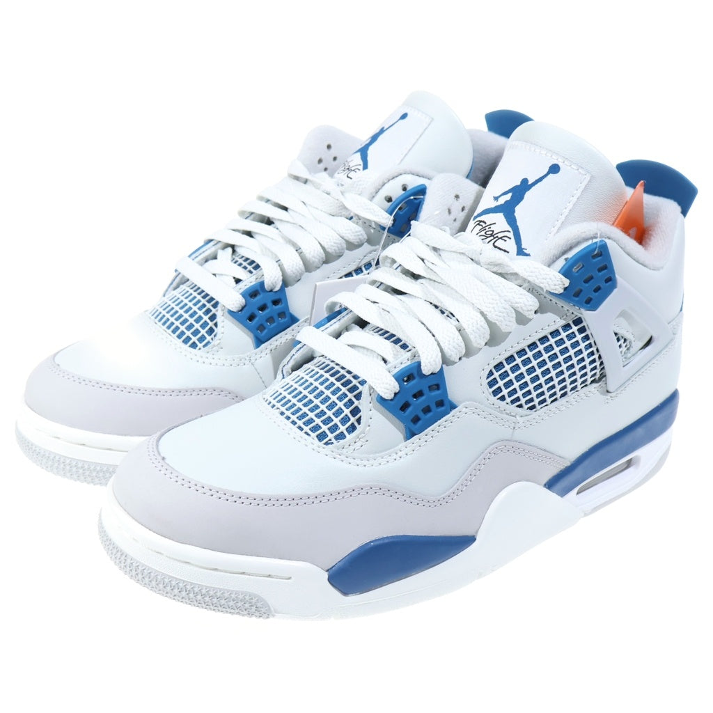 NIKE(ナイキ) Air Jordan 4 Retro エアジョーダン4 レトロ ハイカットスニーカー ホワイト/ブルー US9/27cm FV5029-141