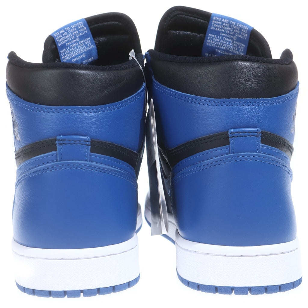 NIKE(ナイキ) Air Jordan 1 Retro High OG Dark Marina Blue エアジョーダン1 レトロ ハイ OG ダークマリーナブルー ハイカットスニーカー ブルー US9/27cm 555088-404