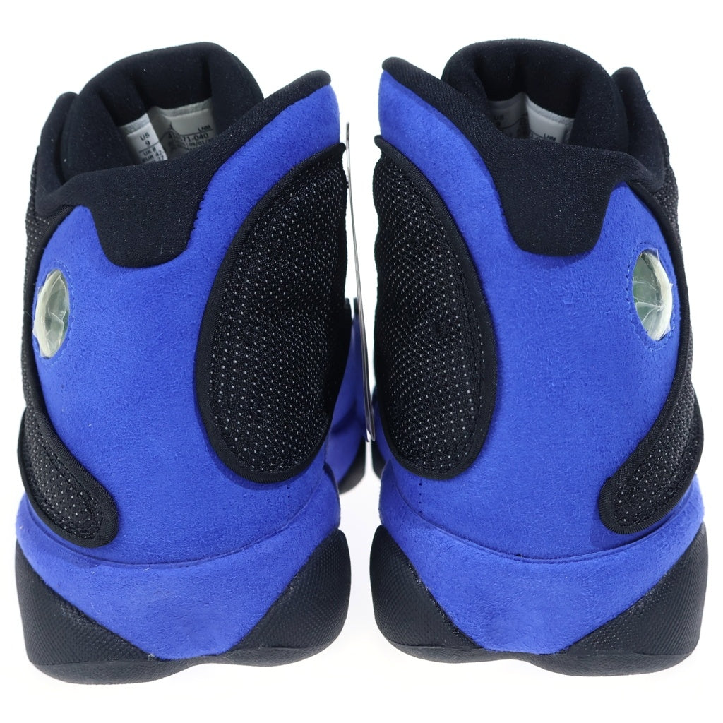 NIKE(ナイキ) Air Jordan 13 Hyper Royal エアジョーダン13 ハイパーロイヤル ハイカットスニーカー ブラック/ブルー US9/27cm 414571-040