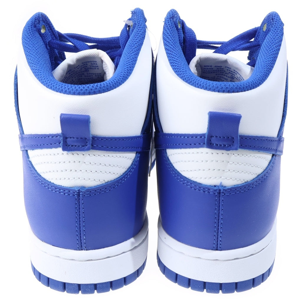 NIKE(ナイキ) DUNK HIGH GAME ROYAL ダンク ゲームロイヤル ハイカットスニーカー ホワイト/ブルー US9/27cm DD1399-102