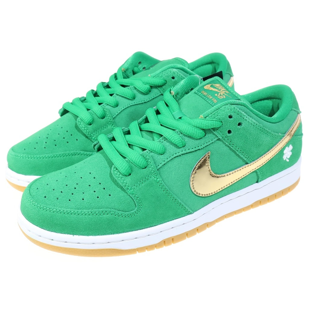 NIKE SB(ナイキエスビー) Dunk Low St. Patrick's Day/Shamrock ダンク ロー セント・パトリックス・デイ/シャムロック ローカットスニーカー グリーン US9/27cm BQ6817-303
