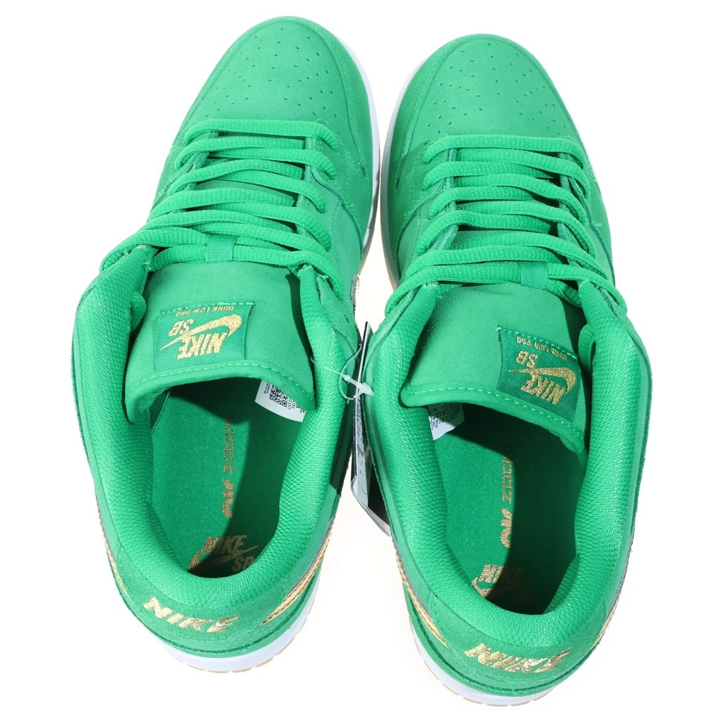 NIKE SB(ナイキエスビー) Dunk Low St. Patrick's Day/Shamrock ダンク ロー セント・パトリックス・デイ/シャムロック ローカットスニーカー グリーン US9/27cm BQ6817-303
