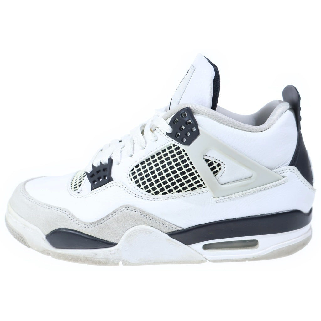 NIKE(ナイキ) AIR JORDAN4 MILITARY DH6927-111 エアジョーダン ハイカットスニーカー ホワイト/ブラック US9/27cm DH6927-111