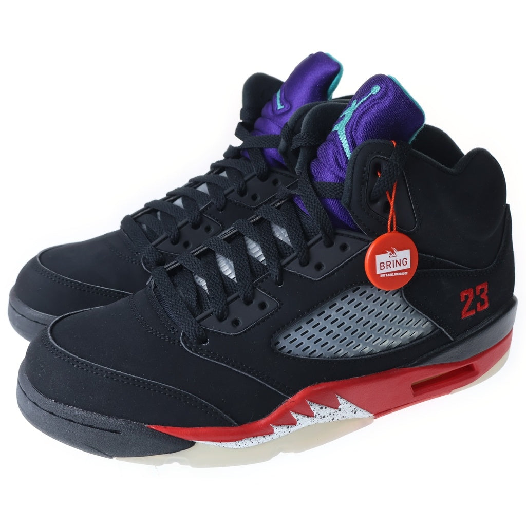 NIKE(ナイキ) Air Jordan 5 Retro Top3 エアジョーダン5 レトロ トップ3 ハイカットスニーカー ブラック US9/27cm CZ1786‐001